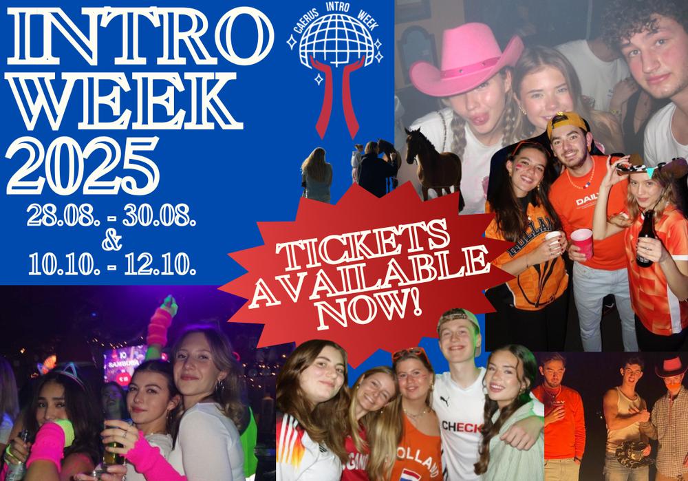 Introweek 't Vaatje party tickets